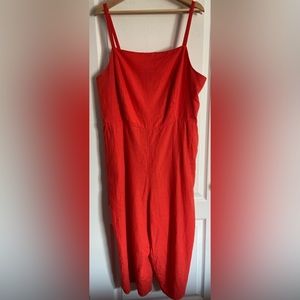 Old Navy orange jumpsuit